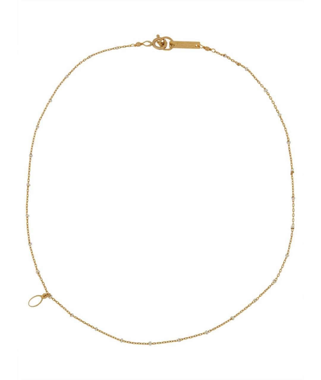 ISABEL MARANT Золотая металлическая цепочка, фото 1