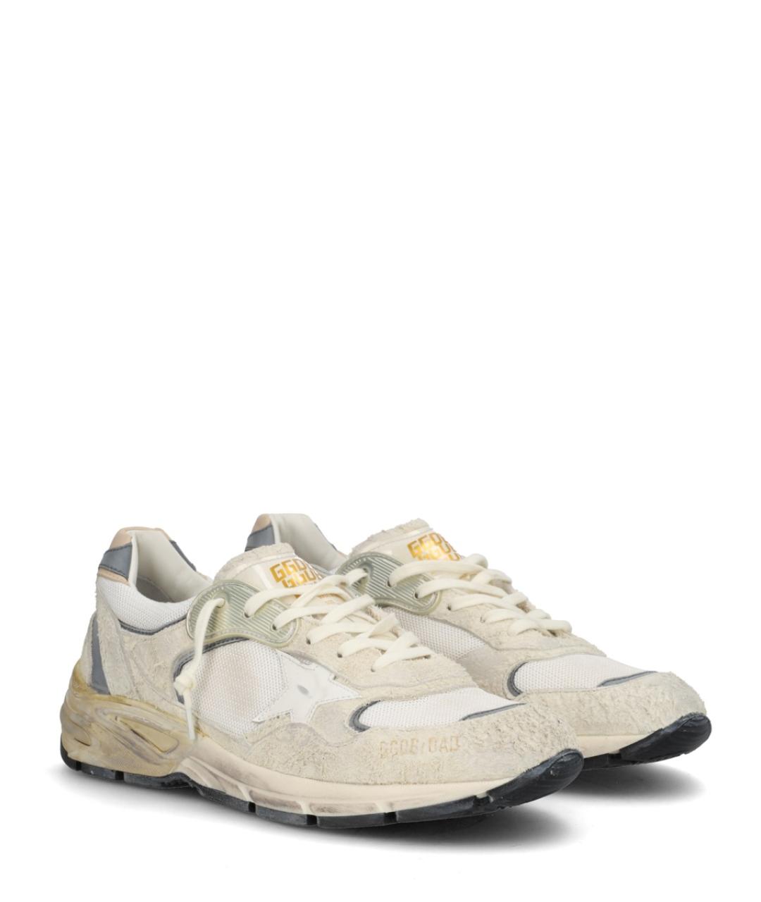 GOLDEN GOOSE DELUXE BRAND Белые кожаные низкие кроссовки / кеды, фото 6