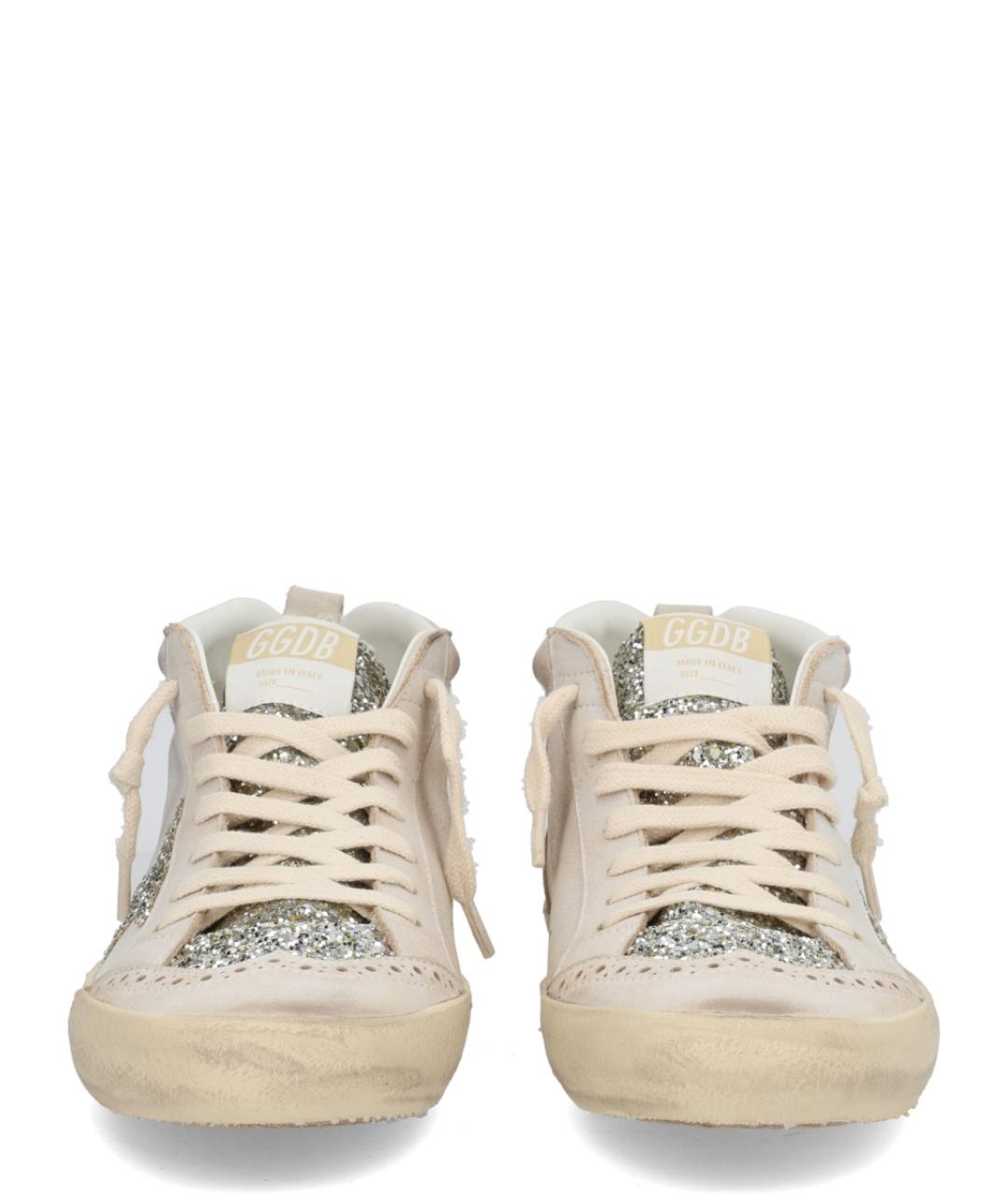 GOLDEN GOOSE DELUXE BRAND Белые кожаные кеды, фото 2