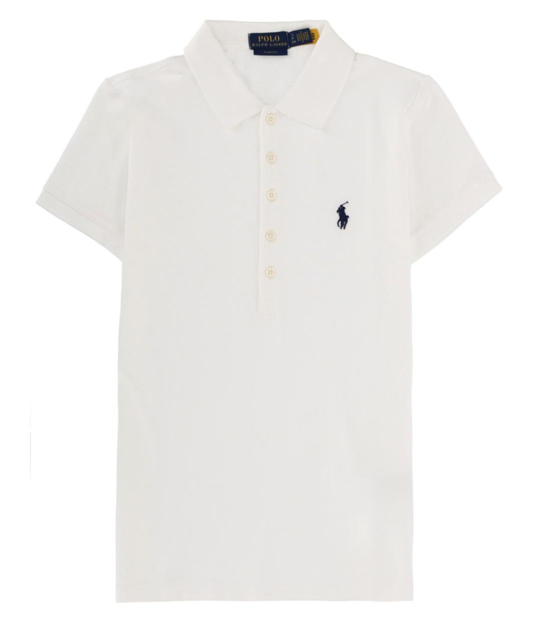 POLO RALPH LAUREN Белая хлопковая футболка, фото 1