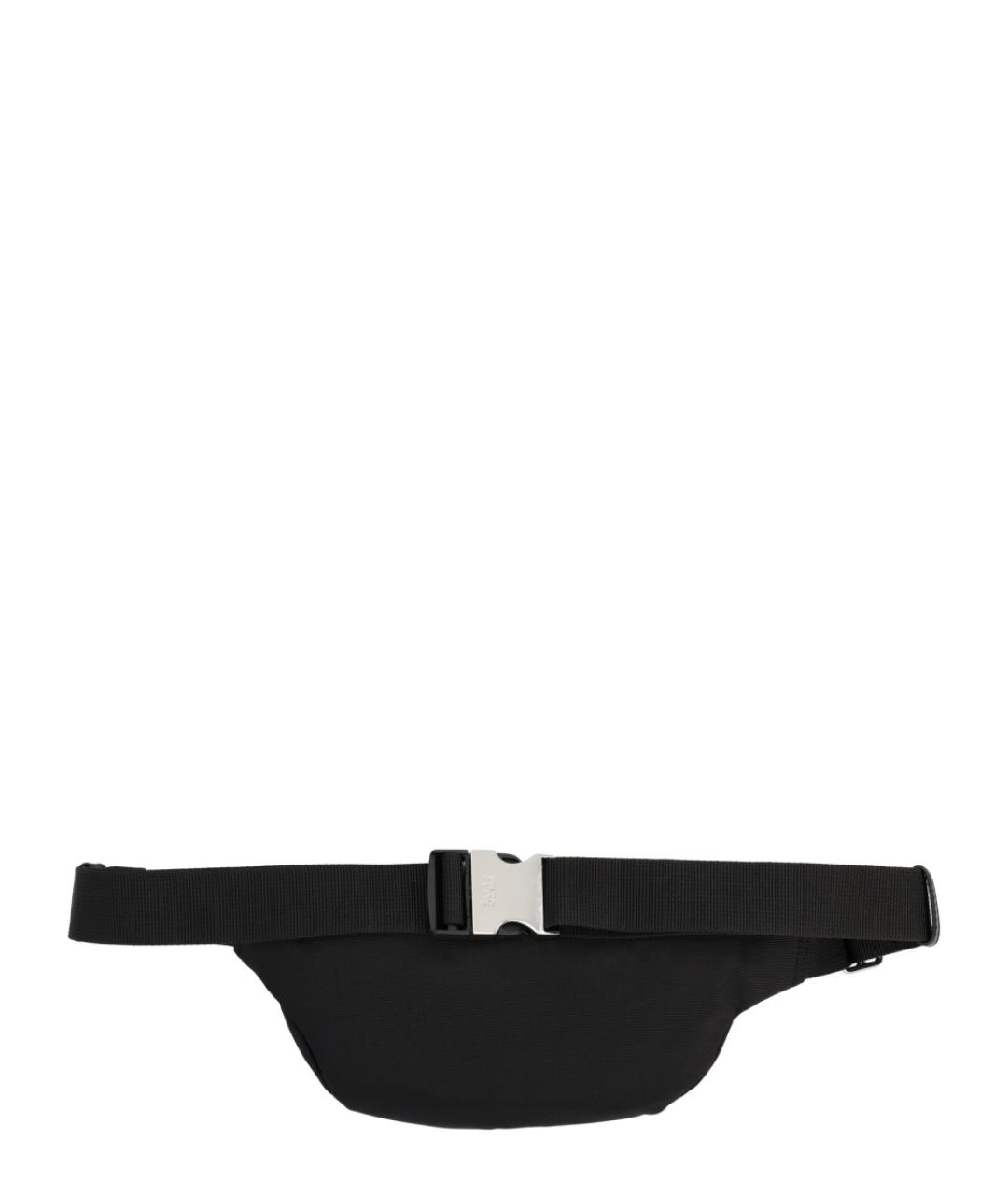 KENZO Черная синтетическая поясная сумка, фото 2