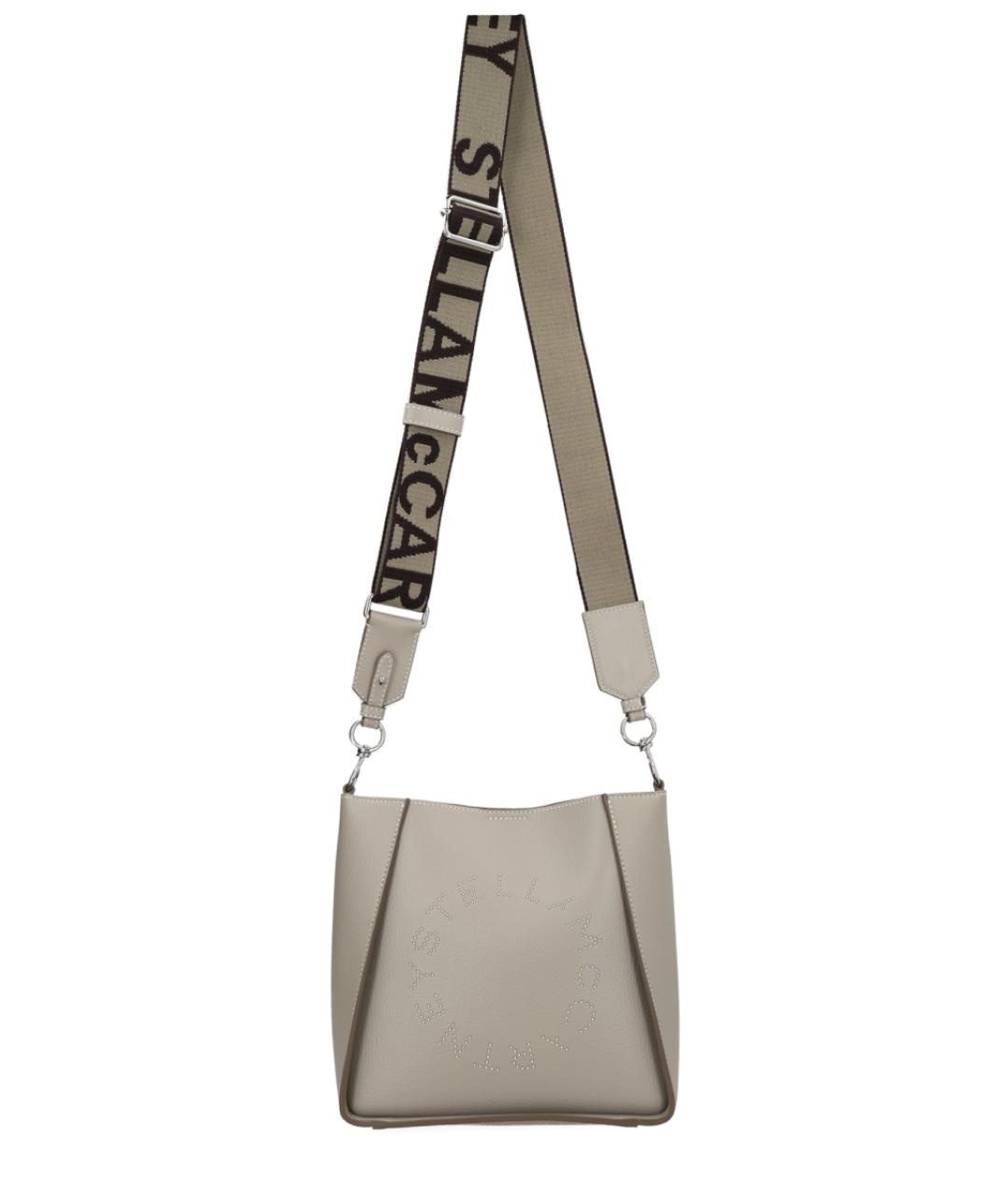 STELLA MCCARTNEY Серая сумка через плечо из искусственной кожи, фото 1