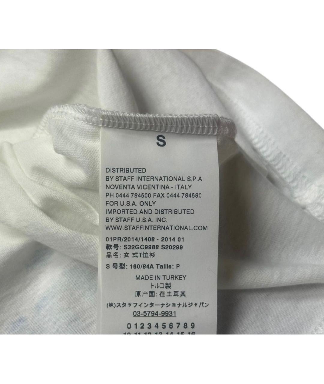 MAISON MARGIELA Белая футболка, фото 3