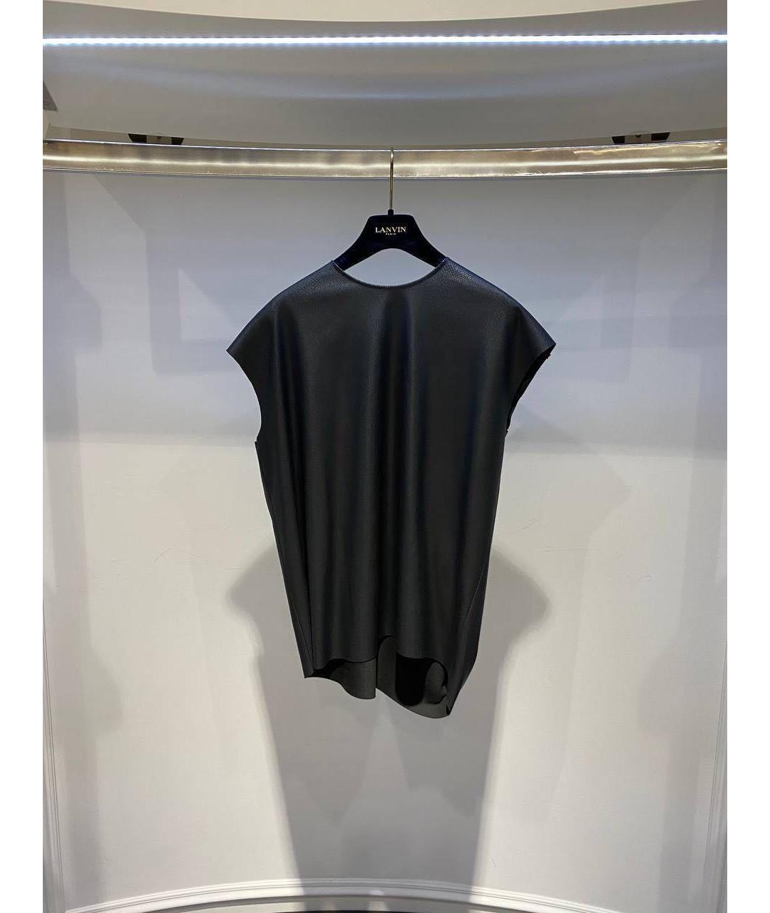 LANVIN Черная блузы, фото 3