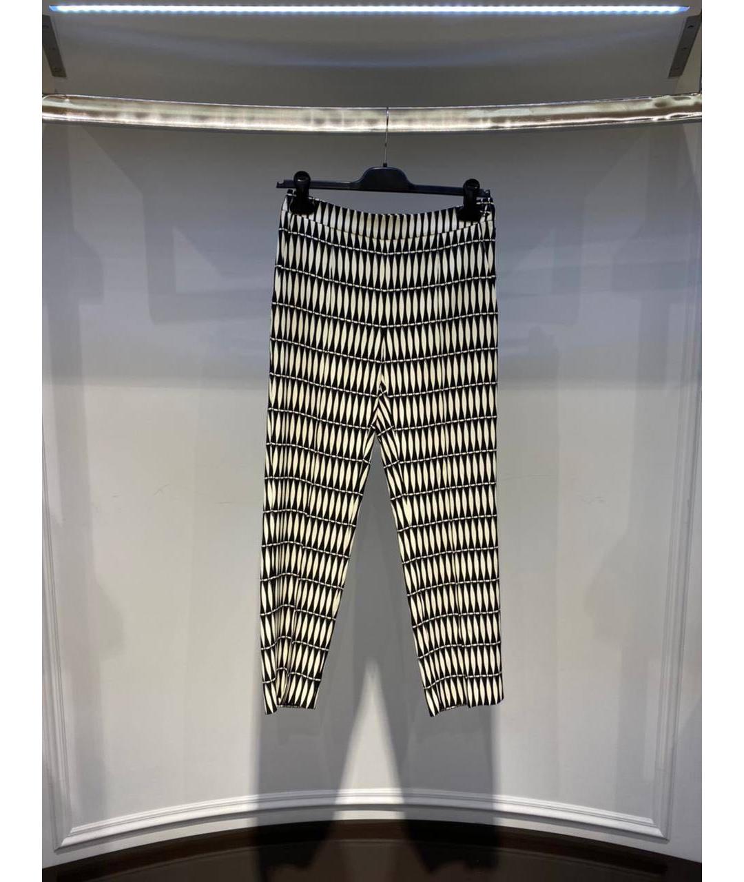 LANVIN Мульти прямые брюки, фото 3