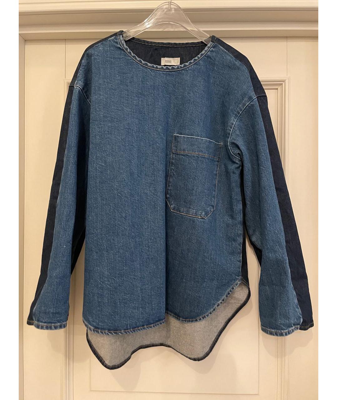 CLOSED Синяя деним блузы, фото 6