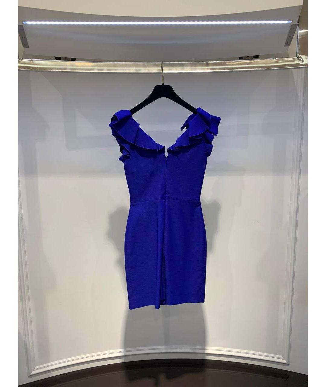 LANVIN Синее повседневное платье, фото 2