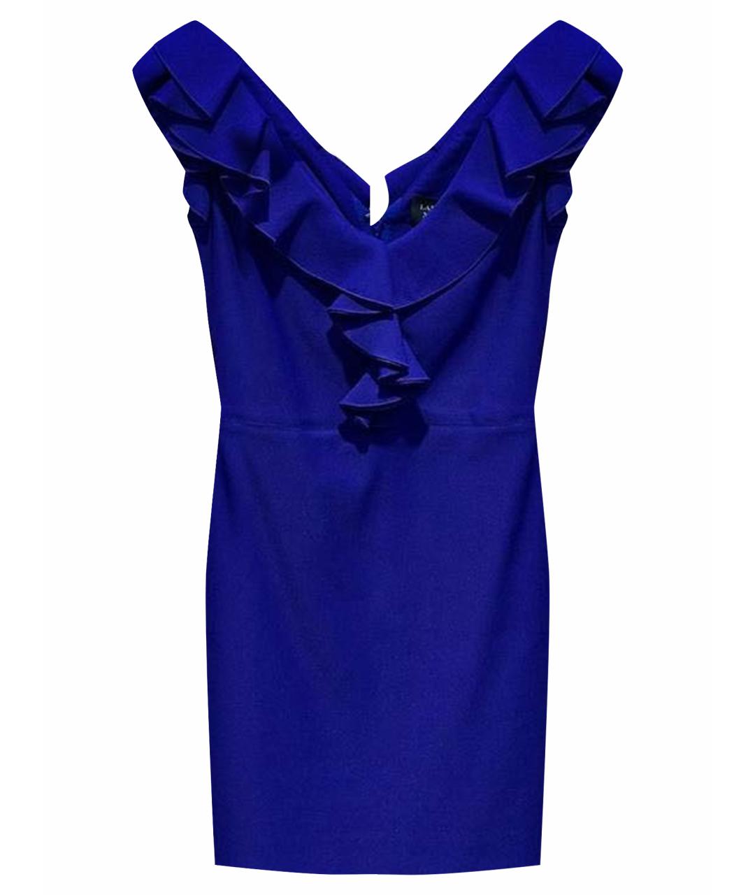 LANVIN Синее повседневное платье, фото 1