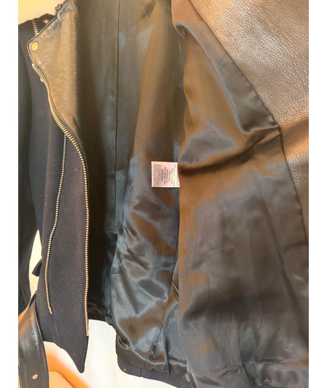 SANDRO Черное пальто, фото 5