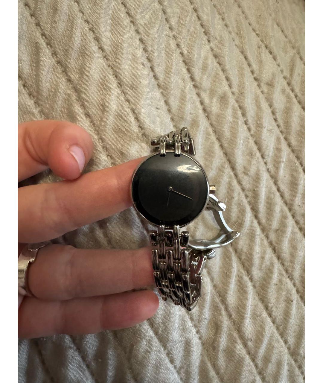 CHRISTIAN DIOR Серебряные металлические часы, фото 6