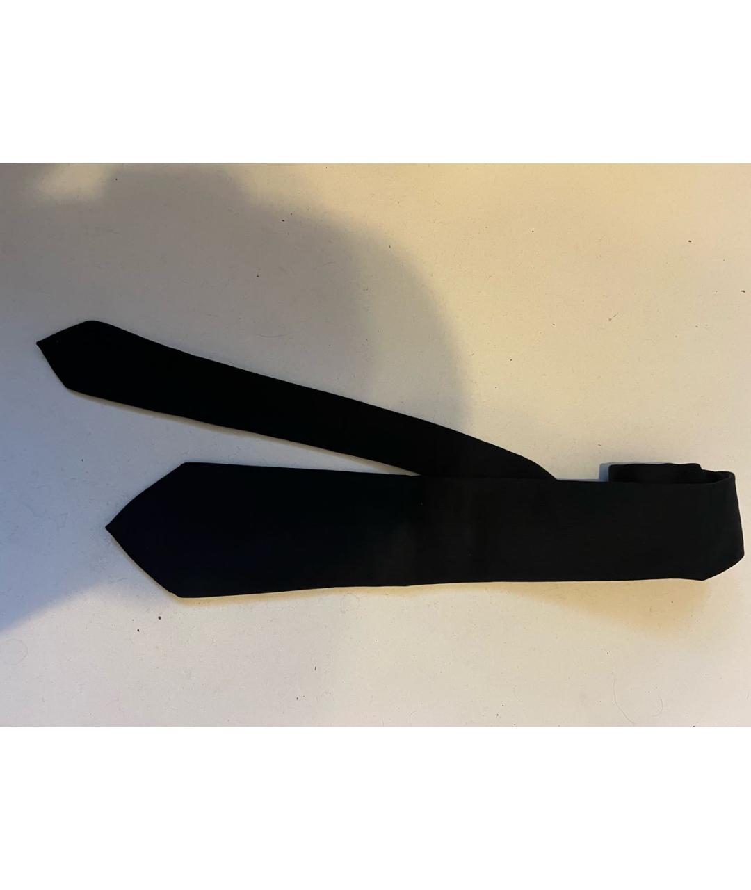 GUCCI Черный шелковый галстук, фото 4