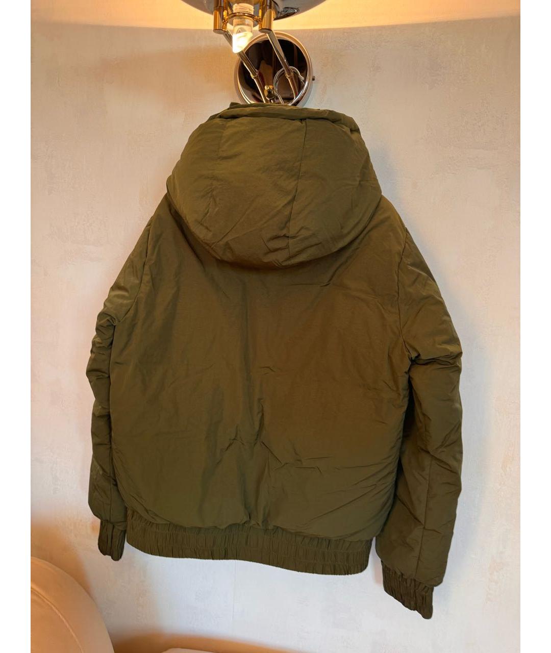 AMI ALEXANDRE MATTIUSSI Хаки пуховик, фото 2