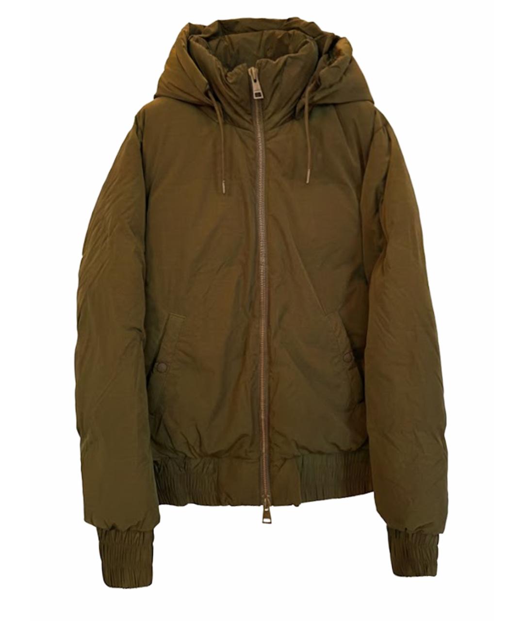 AMI ALEXANDRE MATTIUSSI Хаки пуховик, фото 1