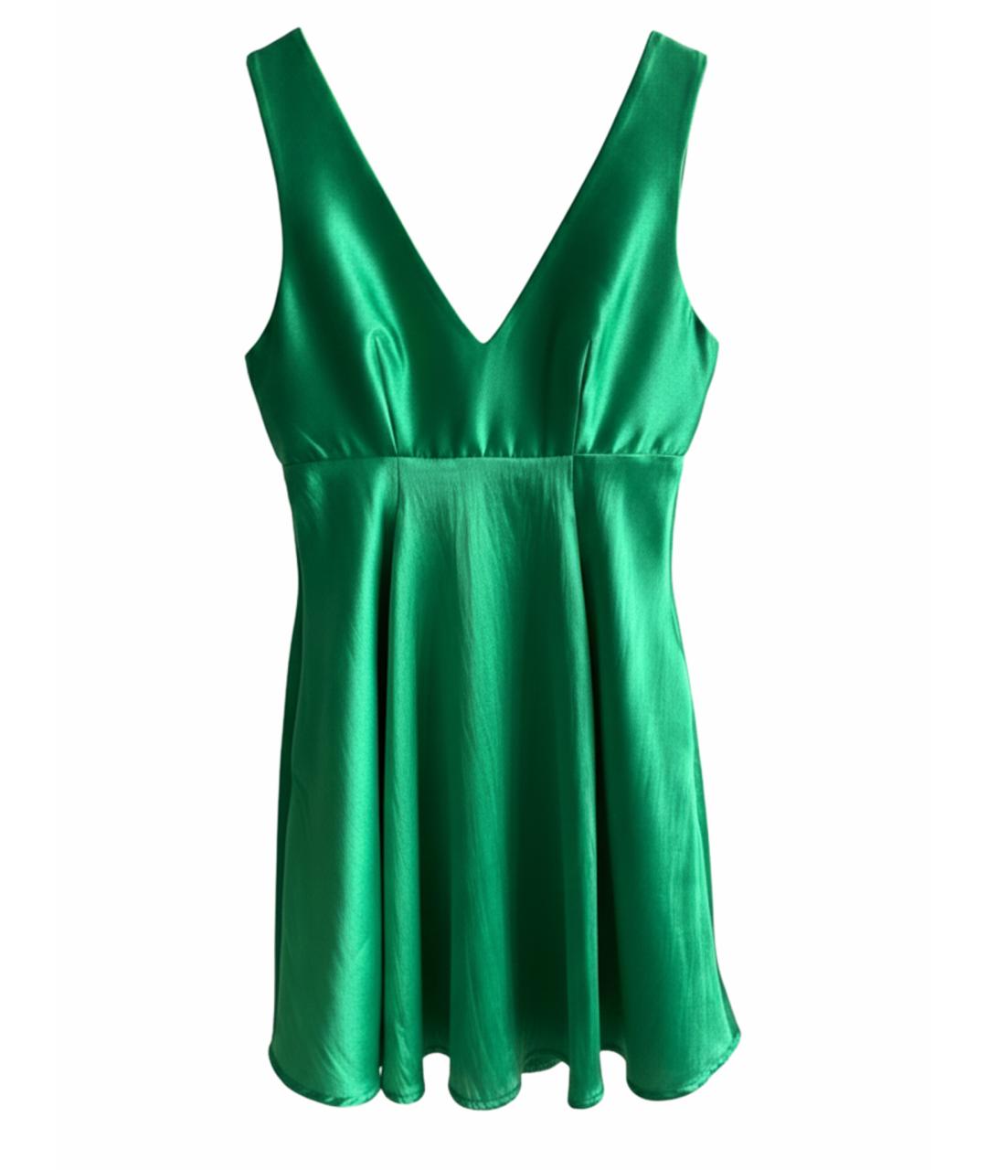P.A.R.O.S.H. Зеленые полиэстеровое коктейльное платье, фото 1