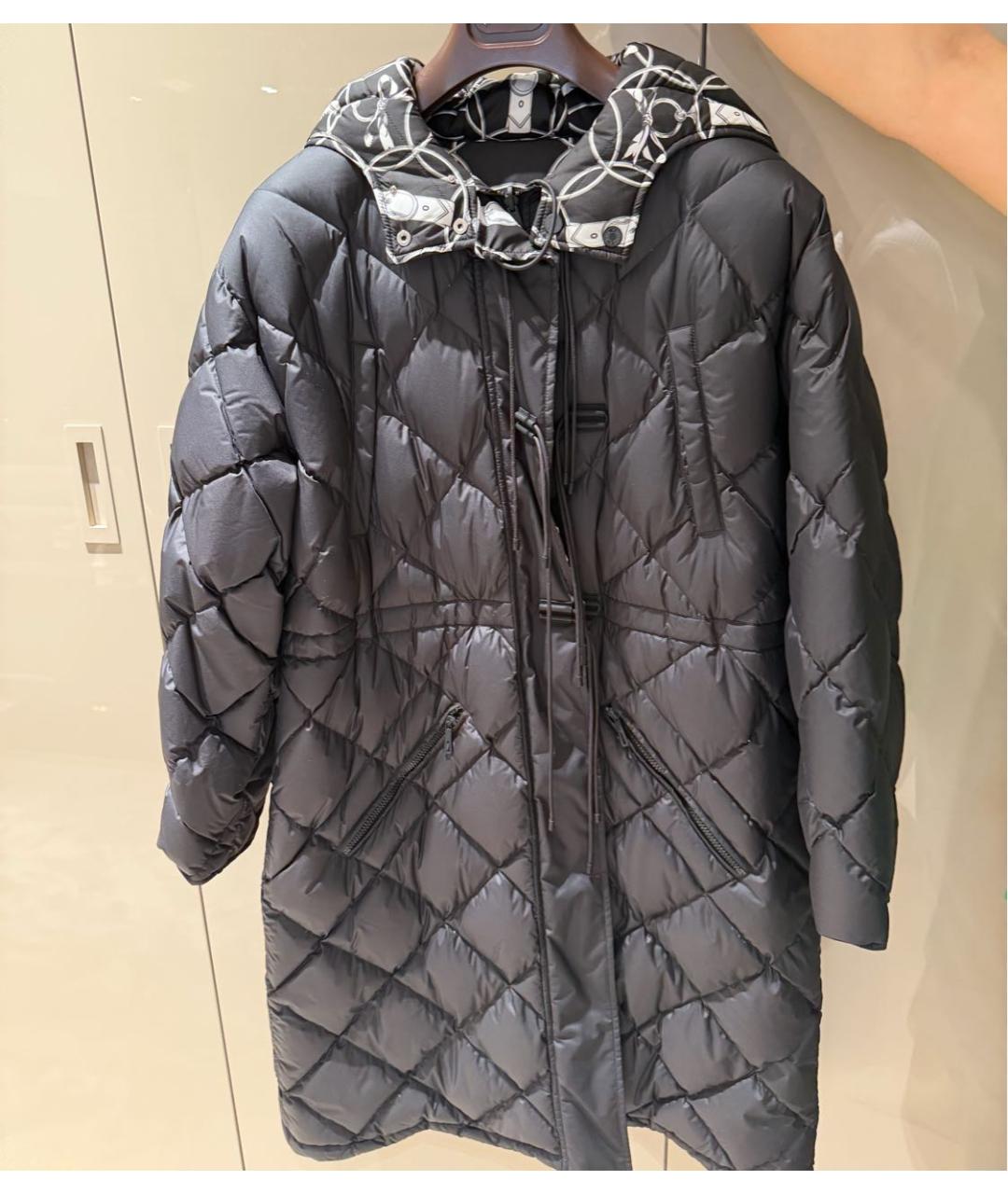 HERMES Черный пуховик, фото 5