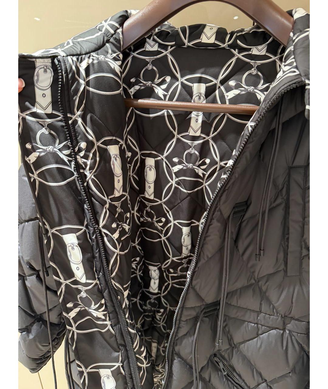 HERMES Черный пуховик, фото 3