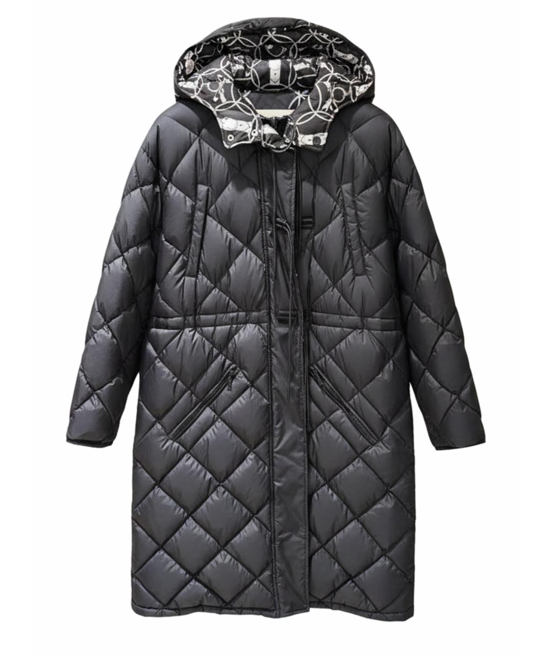 HERMES Черный пуховик, фото 1