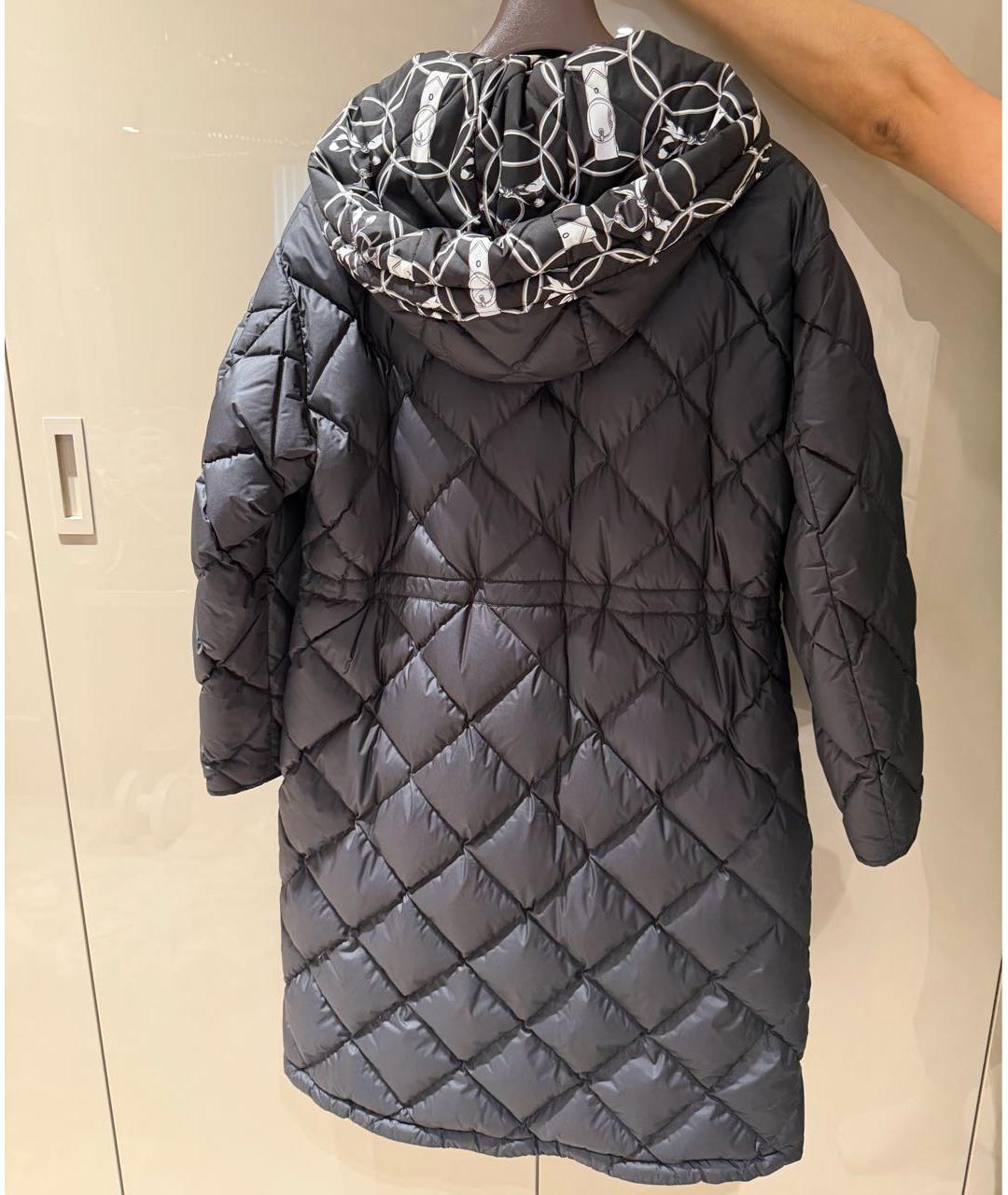 HERMES Черный пуховик, фото 2