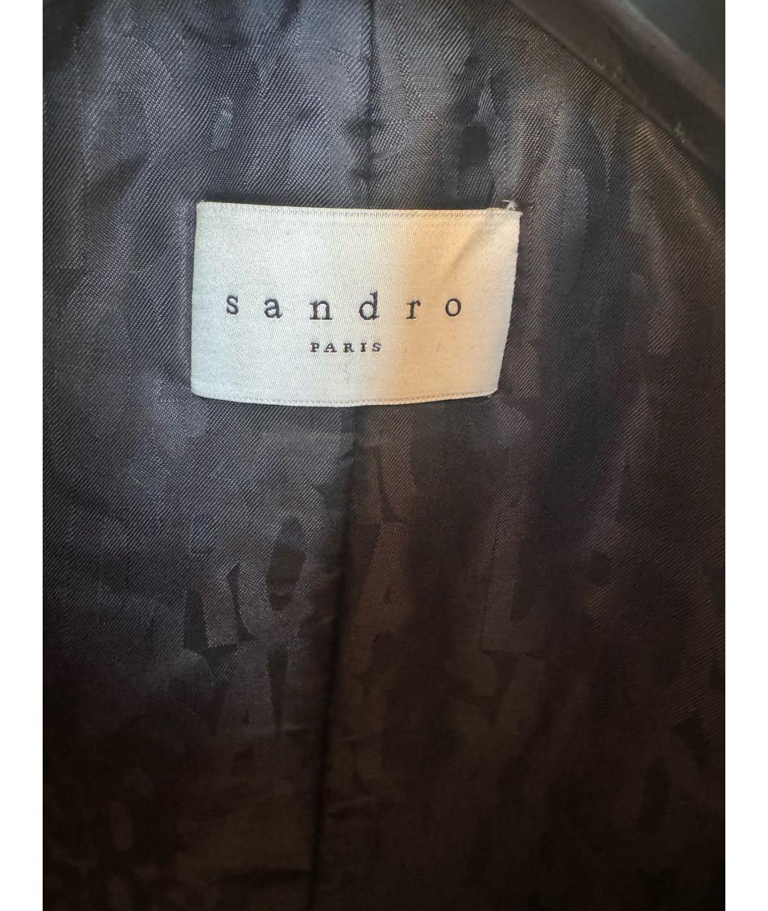 SANDRO Хаки куртка, фото 5