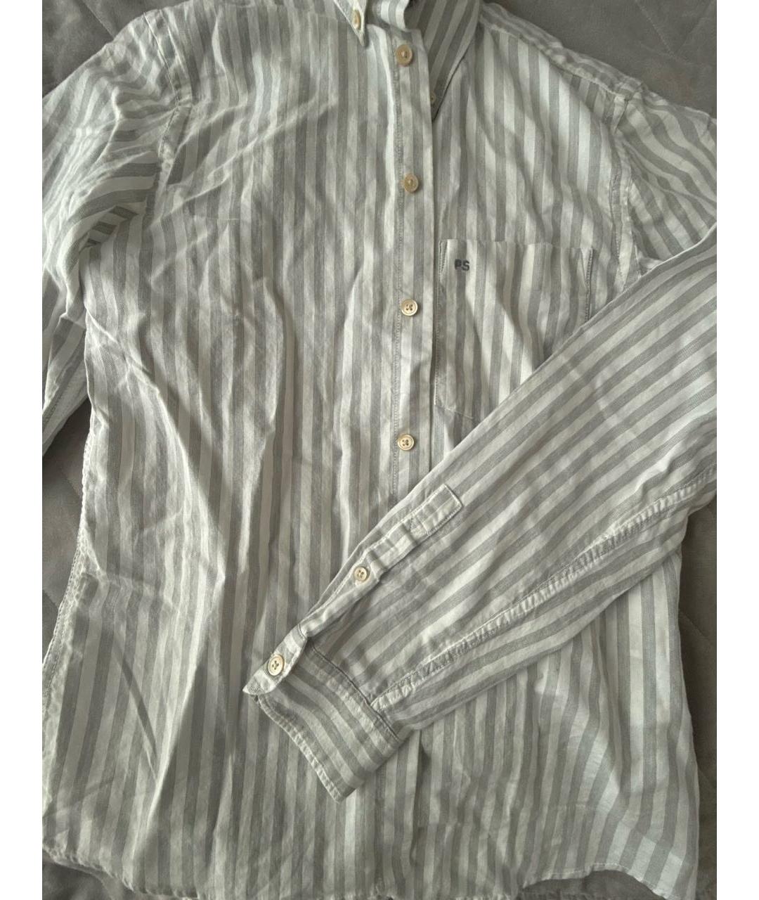 PAUL SMITH Мульти хлопковая кэжуал рубашка, фото 4