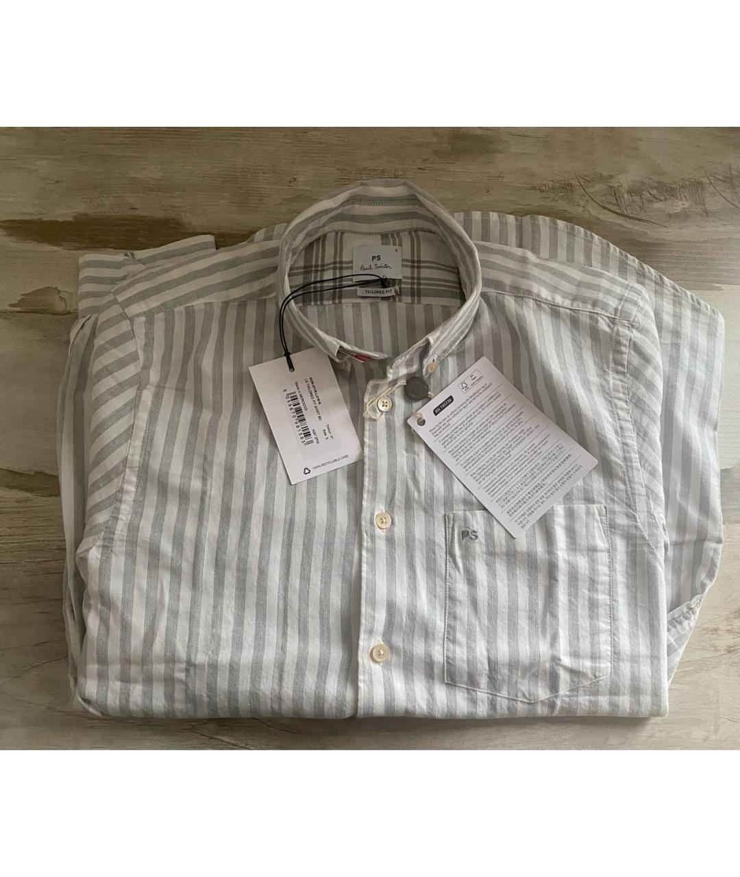 PAUL SMITH Мульти хлопковая кэжуал рубашка, фото 6