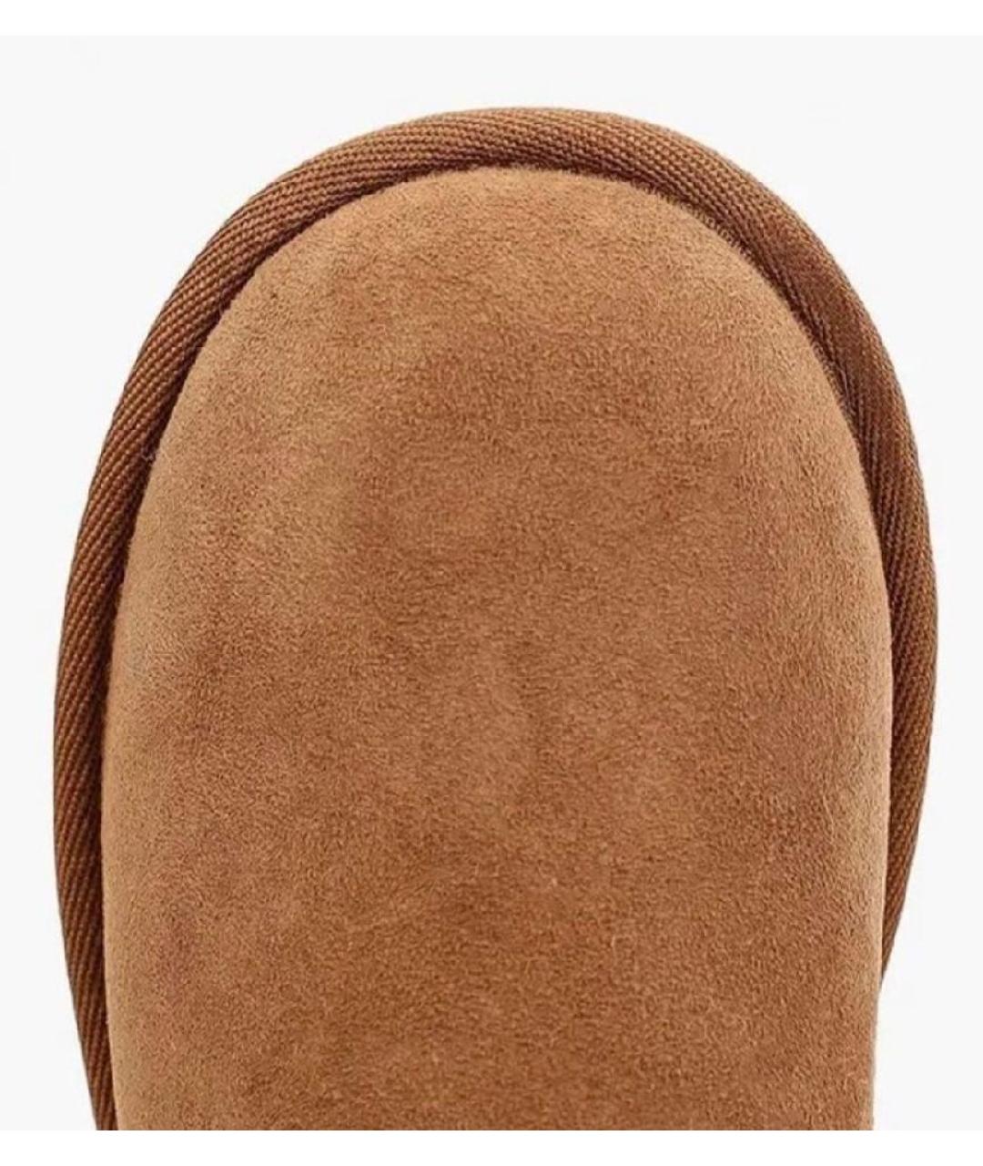 UGG AUSTRALIA Коричневые замшевые полусапоги, фото 3