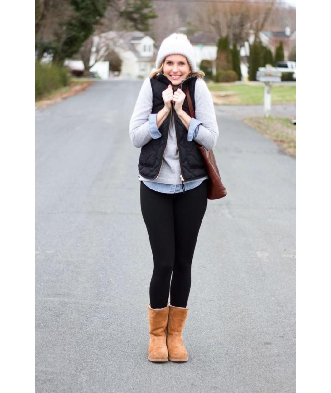 UGG AUSTRALIA Коричневые замшевые полусапоги, фото 7