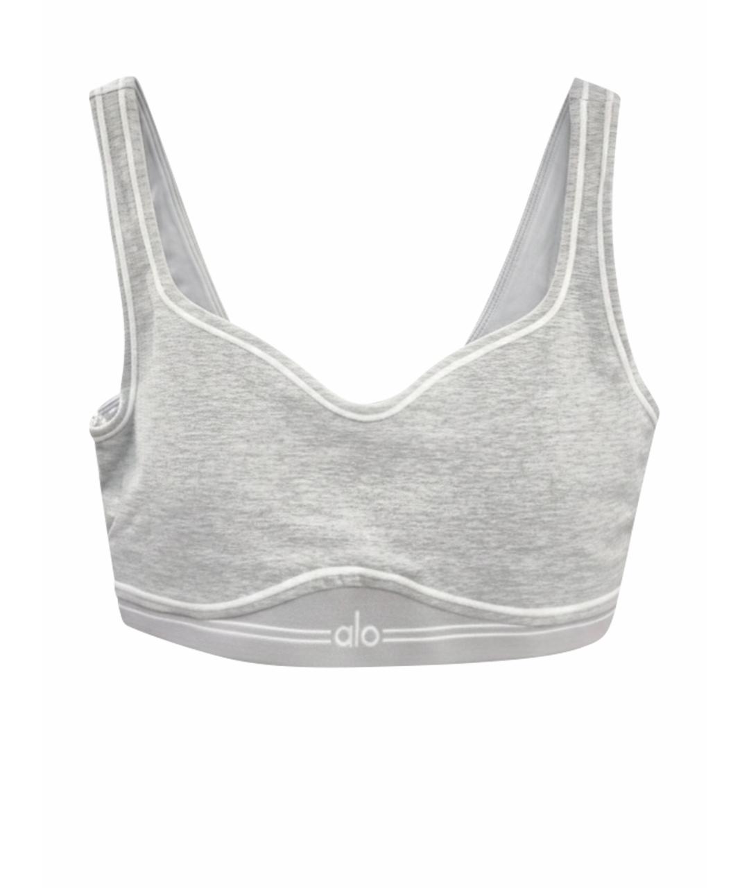 ALO YOGA Серый синтетический корсет, фото 1