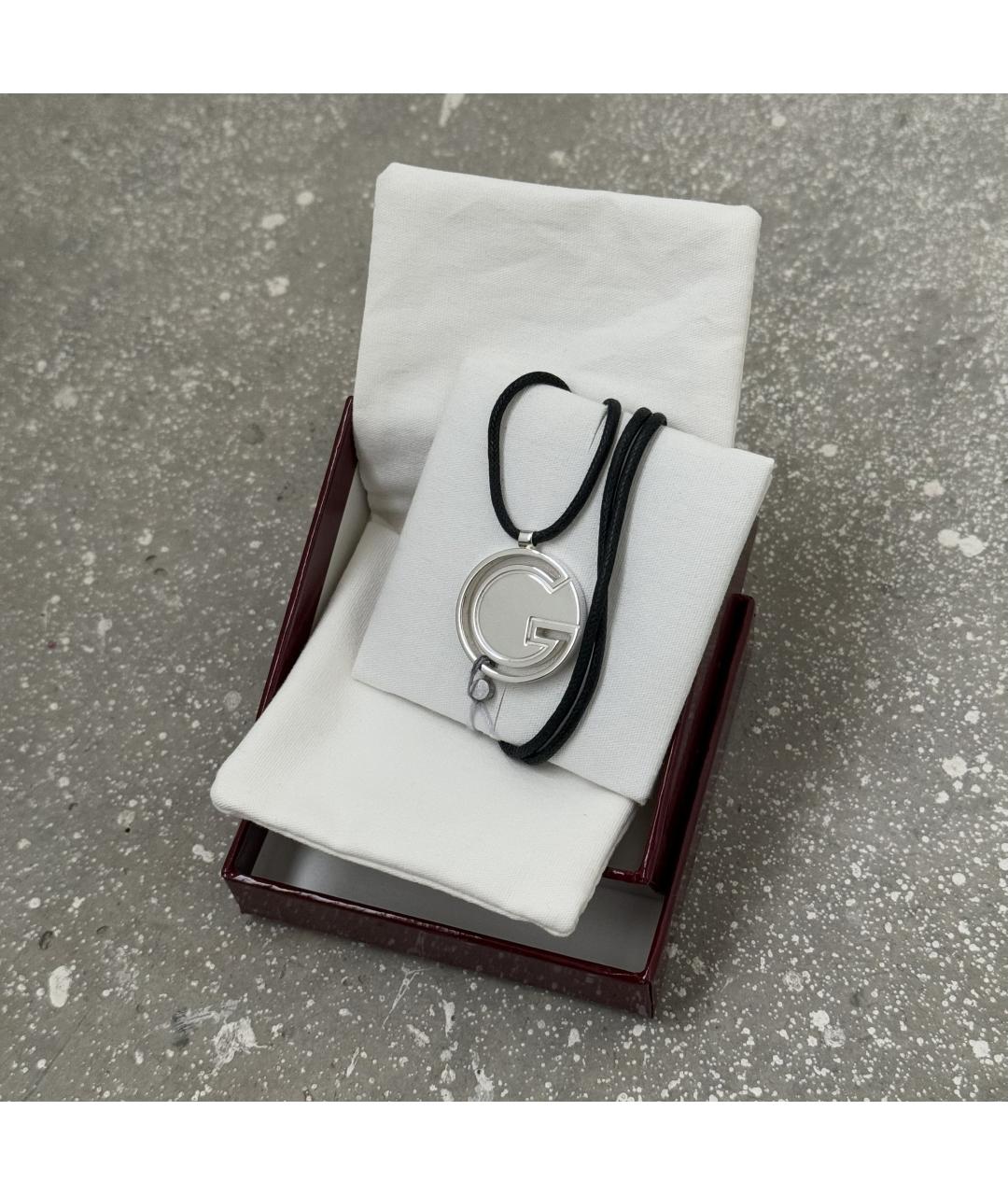 GUCCI Серебрянный серебряный кулон, фото 7