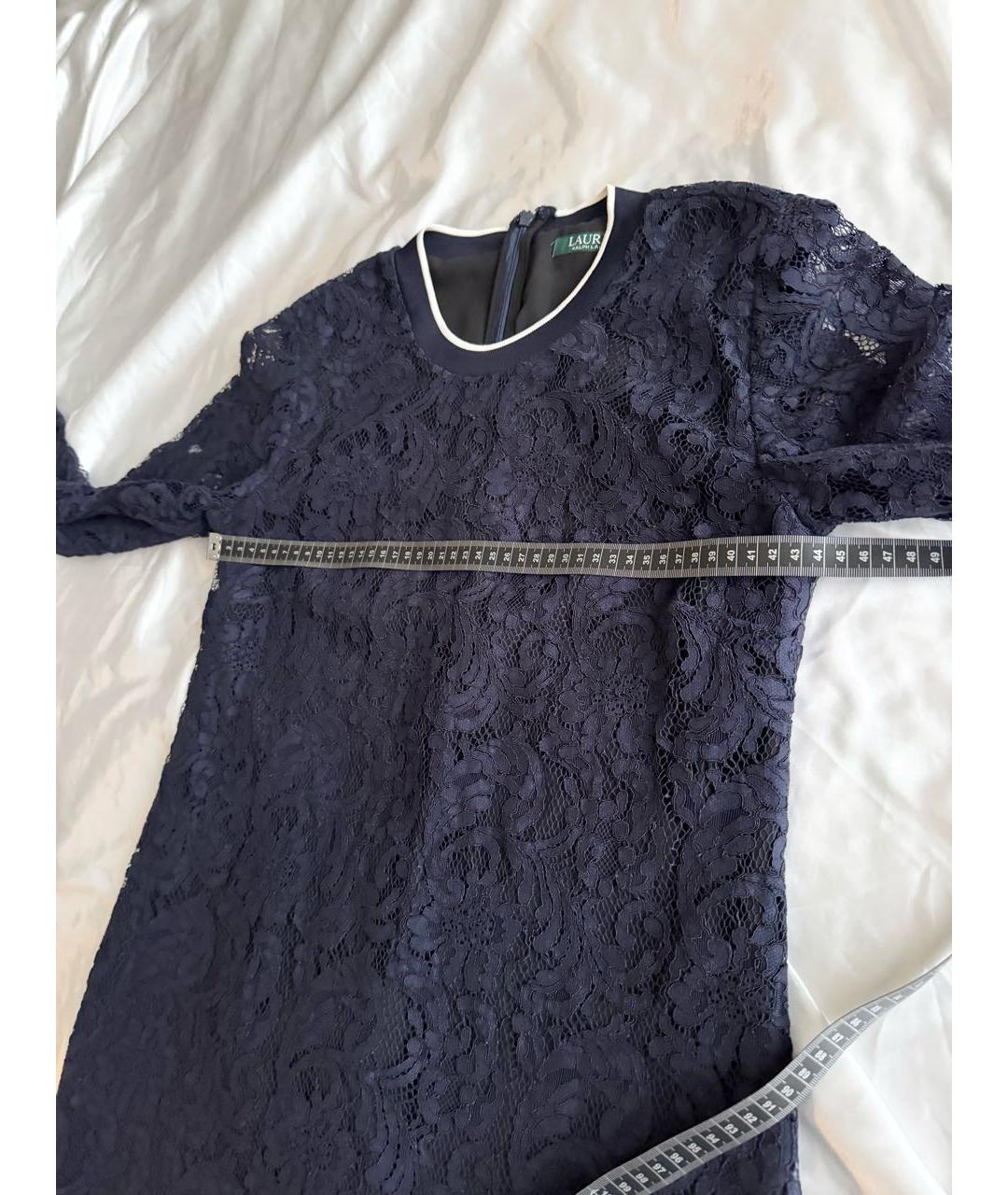 RALPH LAUREN Синее повседневное платье, фото 8