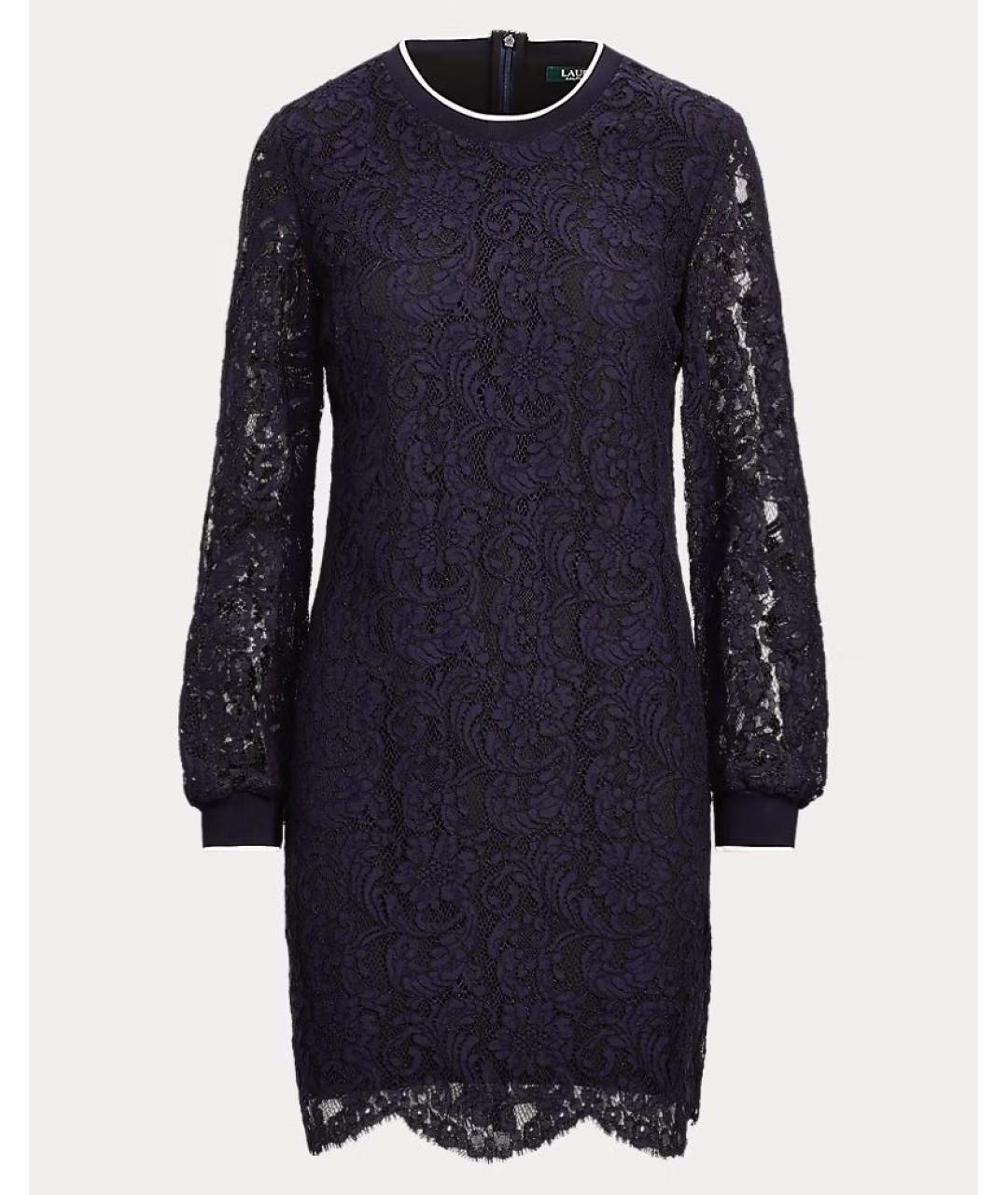 RALPH LAUREN Синее повседневное платье, фото 9