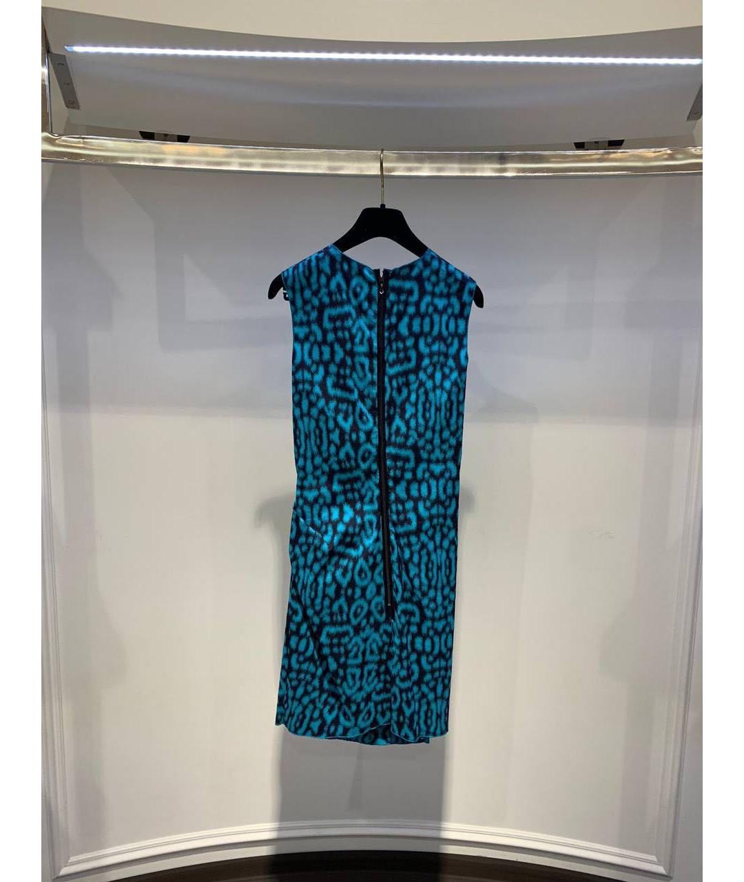 LANVIN Мульти повседневное платье, фото 2