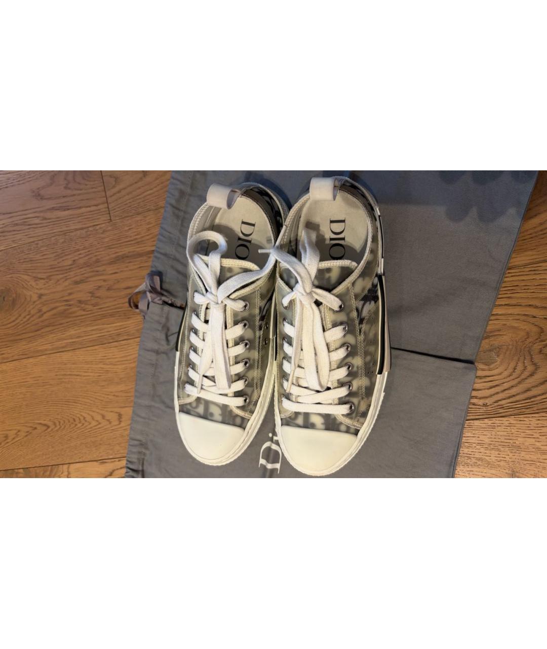 CHRISTIAN DIOR Темно-синие кеды, фото 3