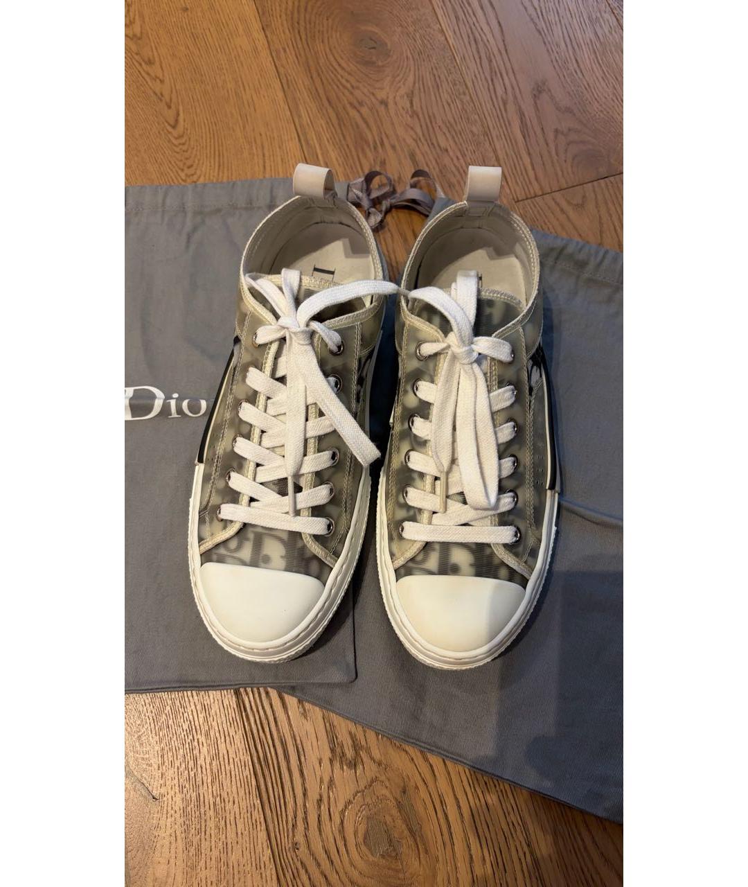 CHRISTIAN DIOR Темно-синие кеды, фото 2