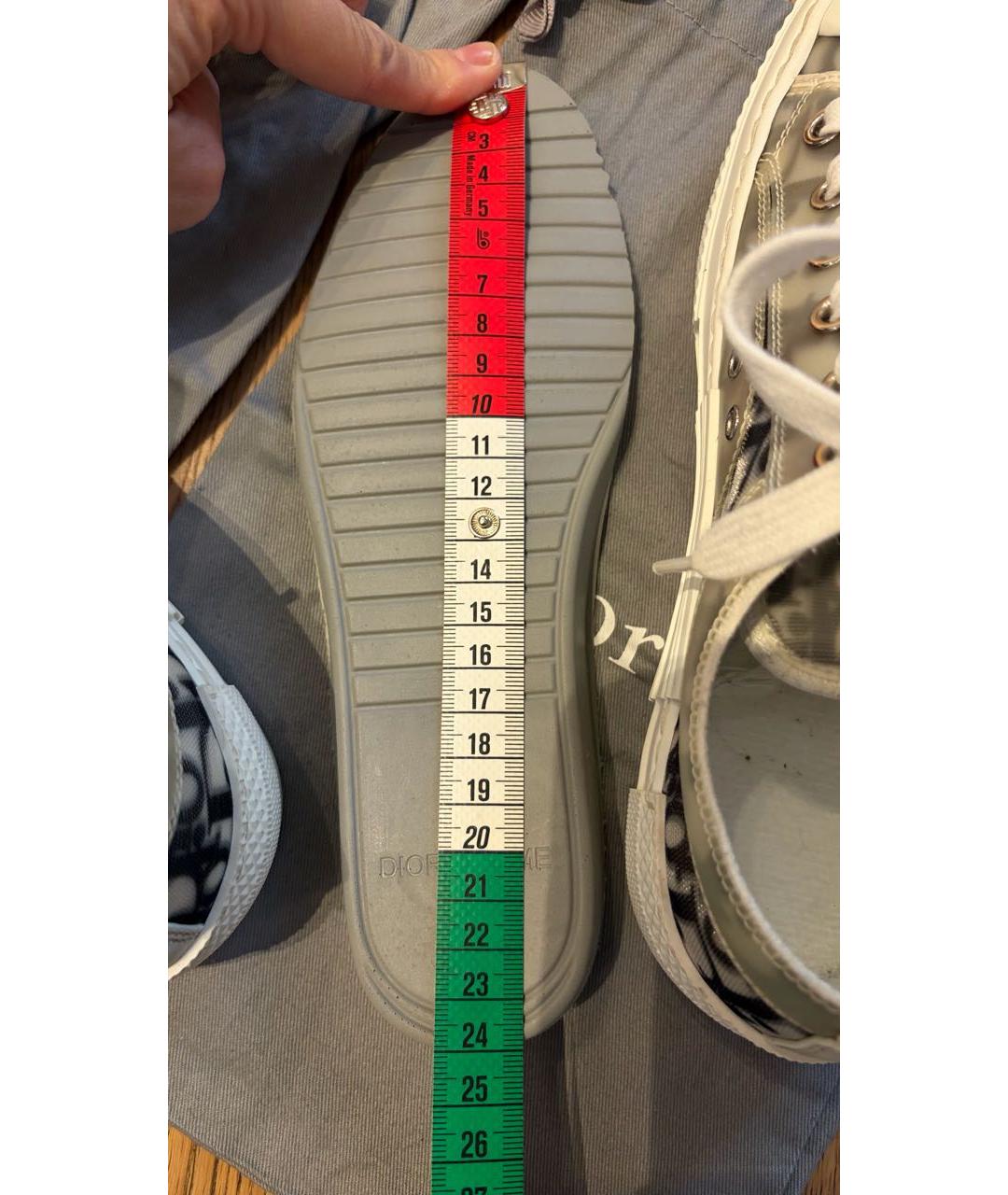 CHRISTIAN DIOR Темно-синие кеды, фото 7