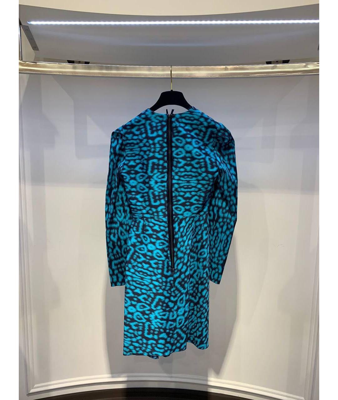 LANVIN Мульти повседневное платье, фото 2