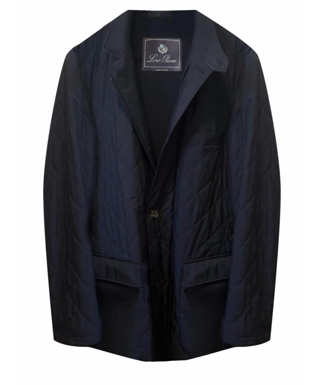 LORO PIANA Темно-синяя кашемировая куртка, фото 4
