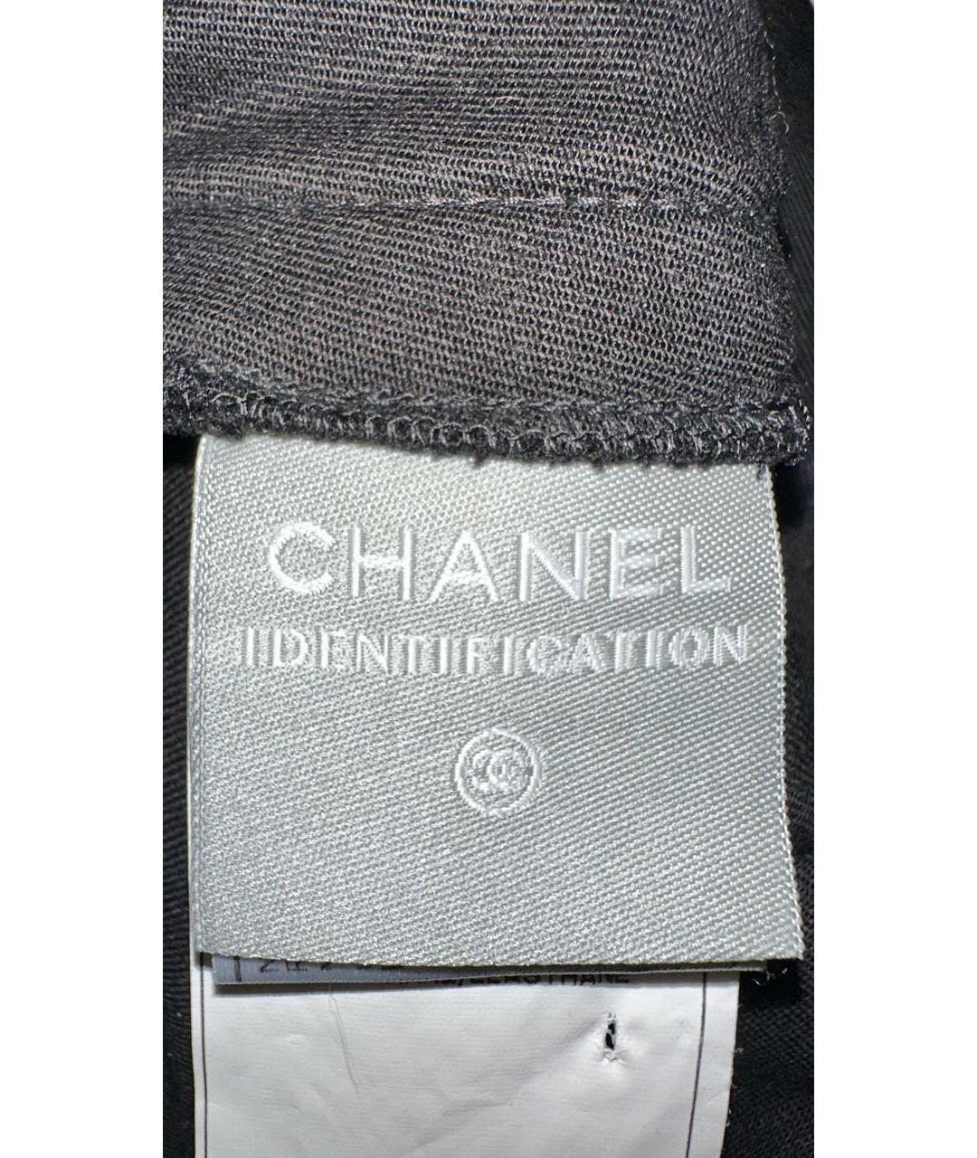 CHANEL Черные брюки узкие, фото 6