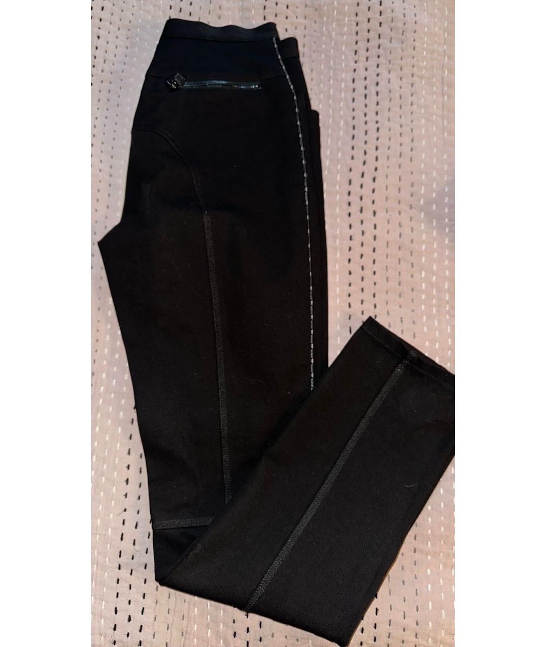CHANEL Черные брюки узкие, фото 9
