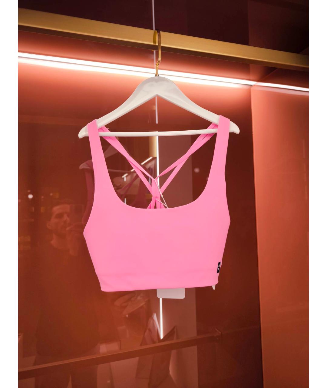 ON Розовый синтетический корсет, фото 3