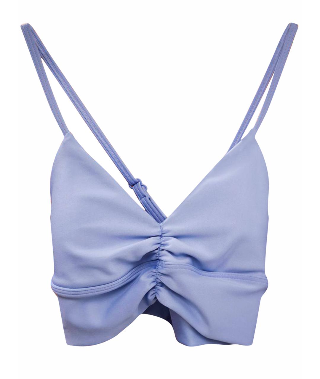 ALO YOGA Голубой синтетический корсет, фото 1