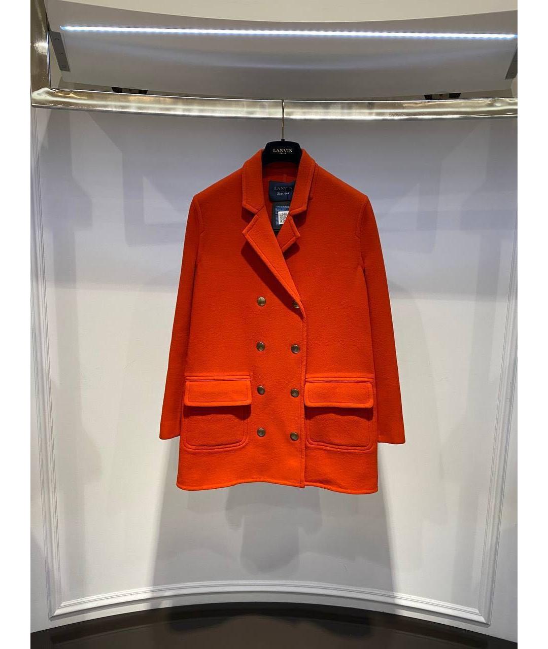 LANVIN Красное пальто, фото 3