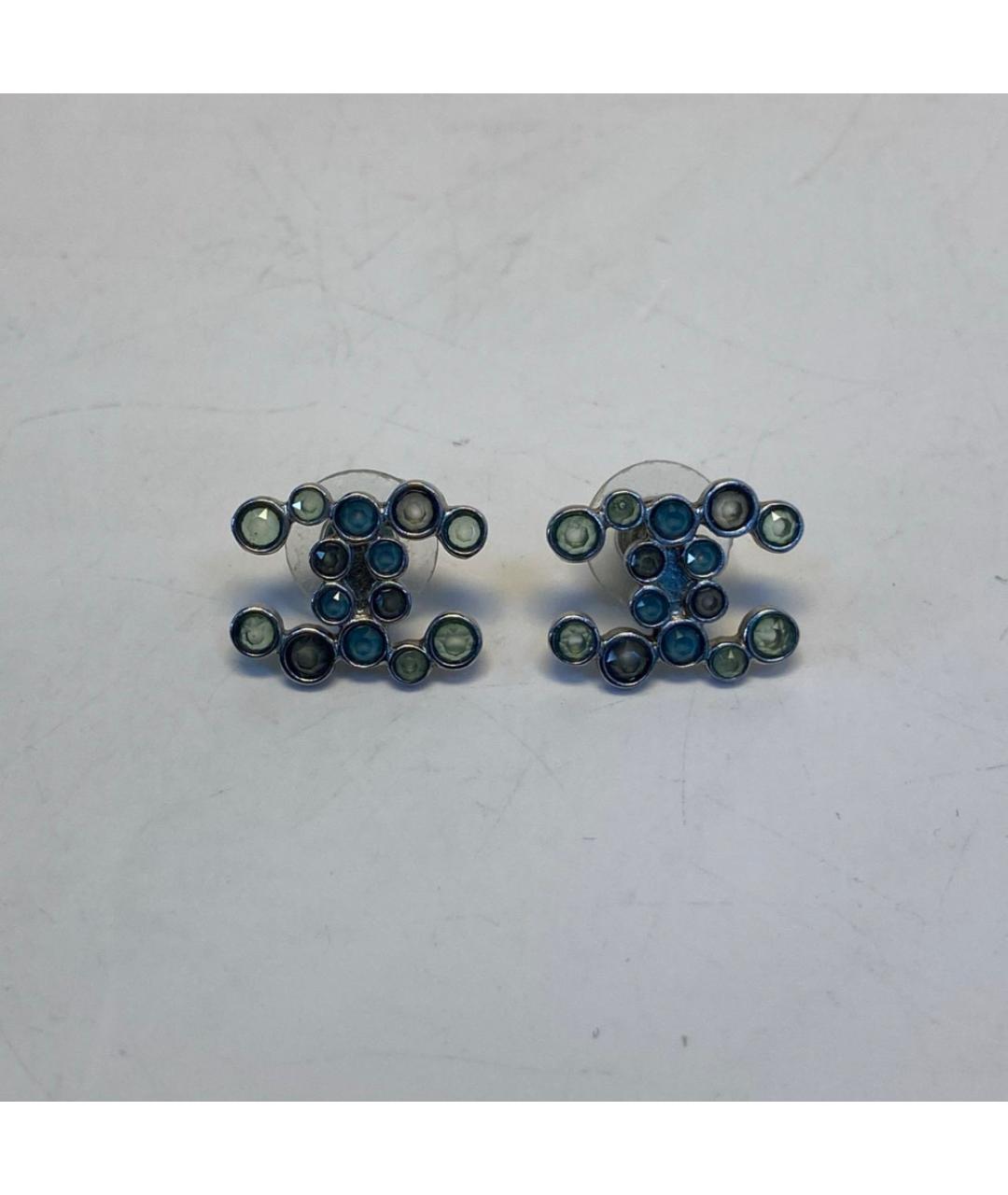 CHANEL Серебряные металлические серьги, фото 7