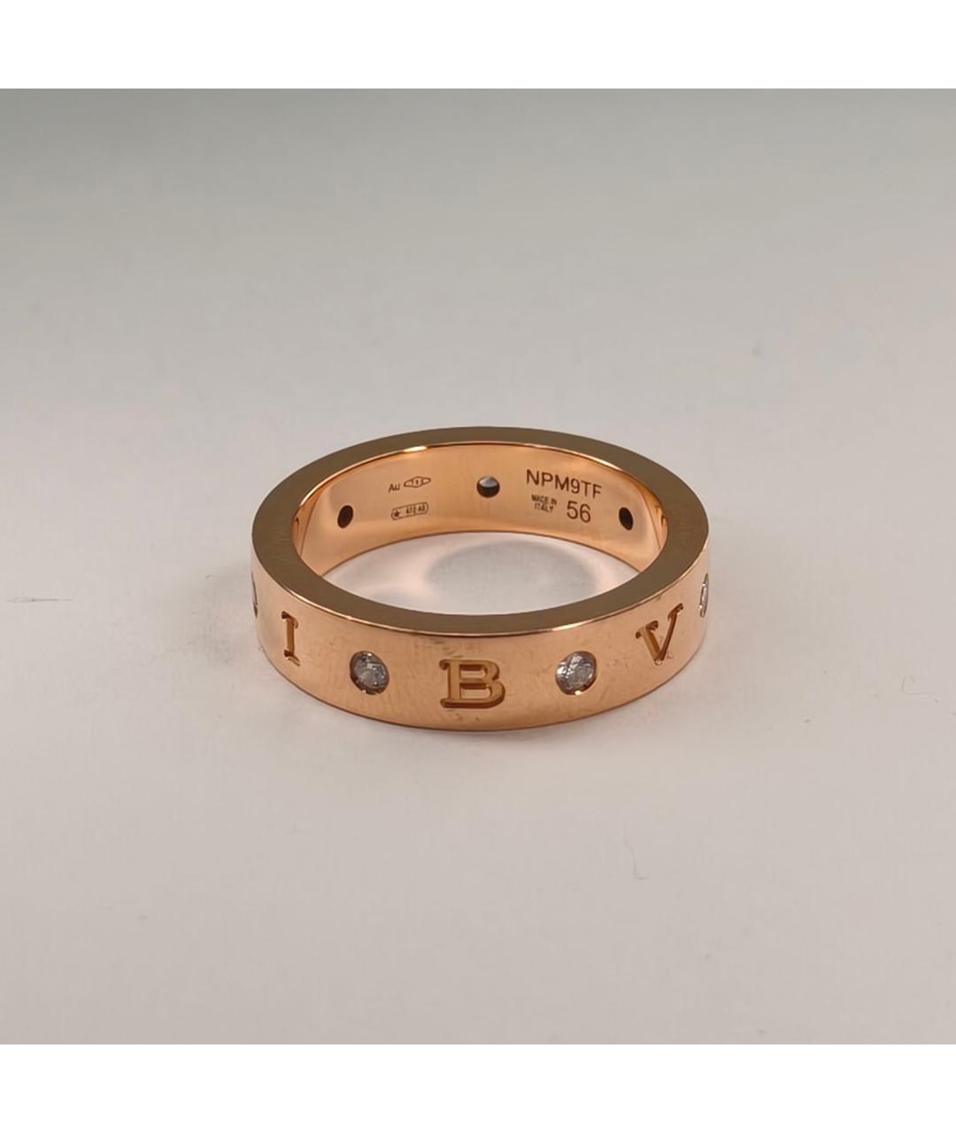 BVLGARI Золотое кольцо из розового золота, фото 4