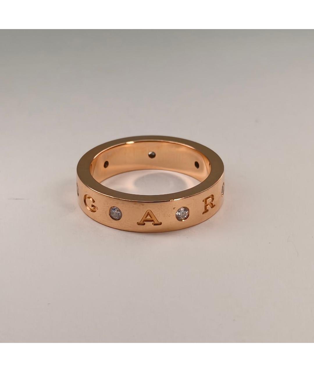 BVLGARI Золотое кольцо из розового золота, фото 5