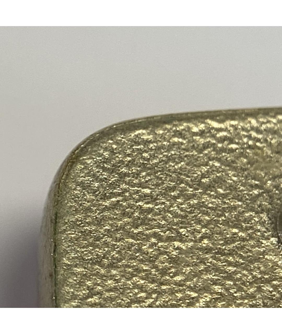 CHANEL Красные металлические серьги, фото 6