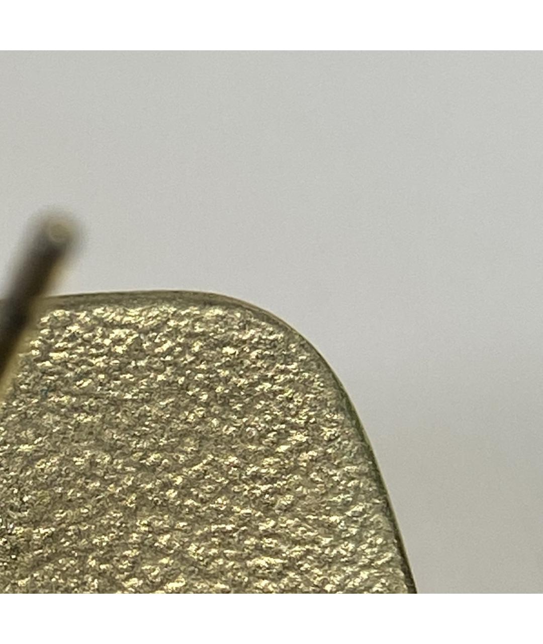 CHANEL Красные металлические серьги, фото 9