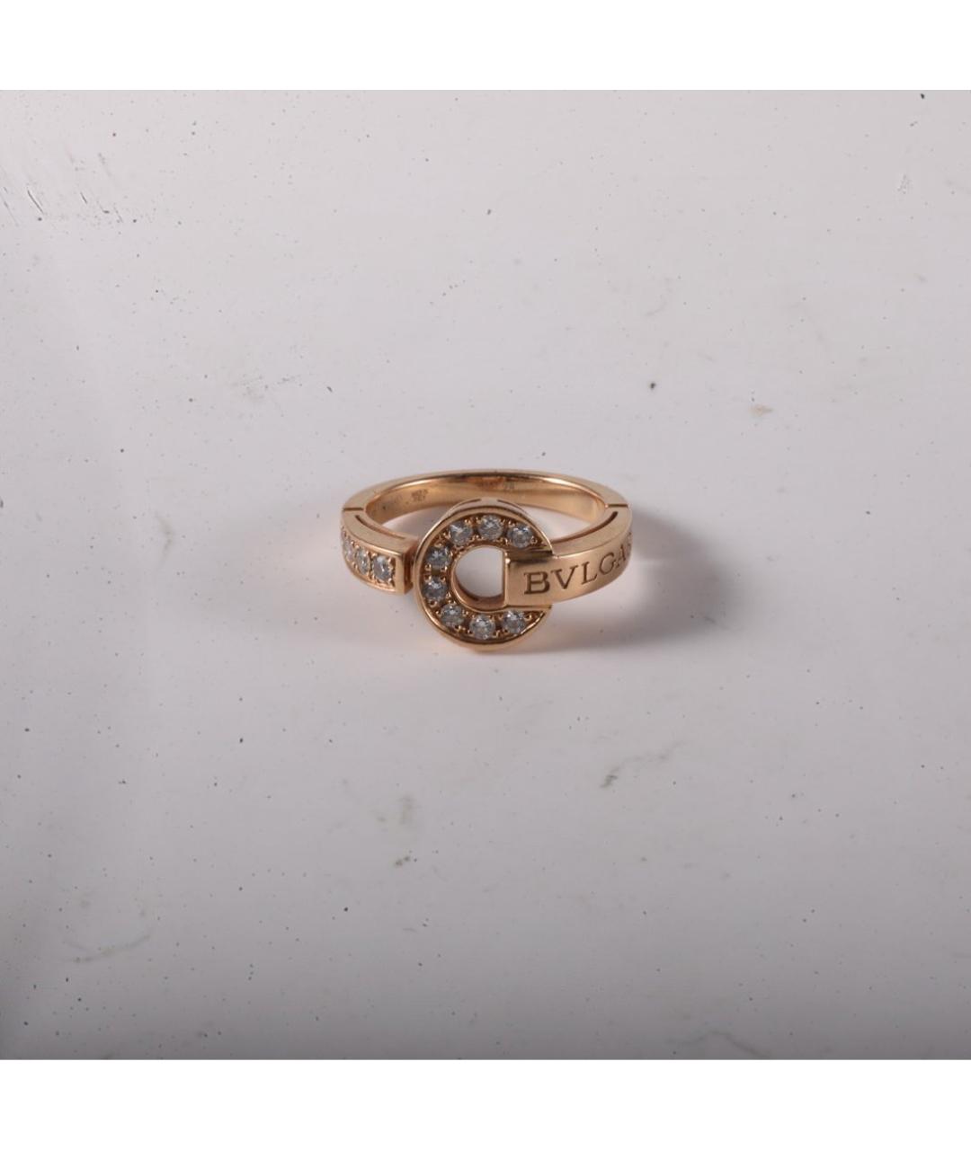 BVLGARI Золотое кольцо из розового золота, фото 4