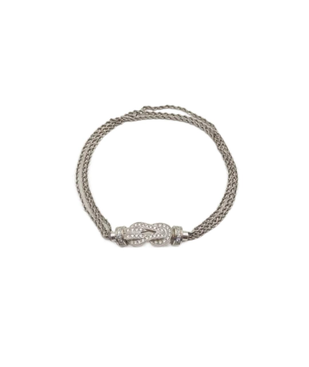 FRED Серебряное колье из белого золота, фото 2