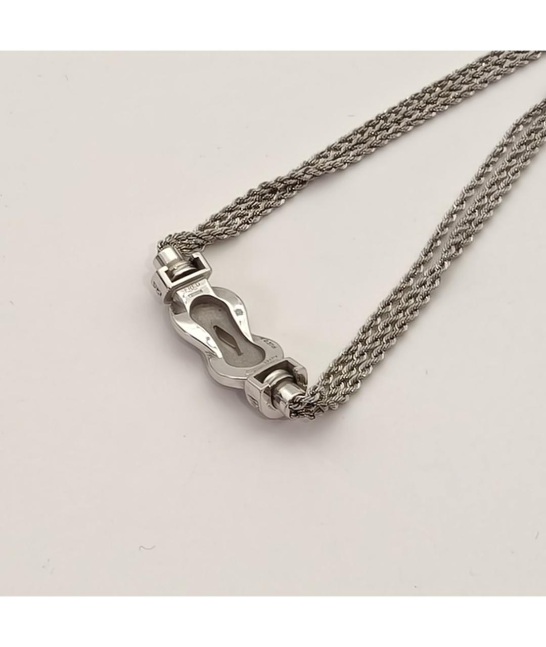 FRED Серебряное колье из белого золота, фото 5